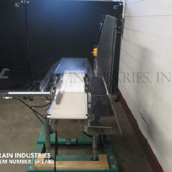 Ishida#DACS-G-15-23SSIS, checkweigher belt