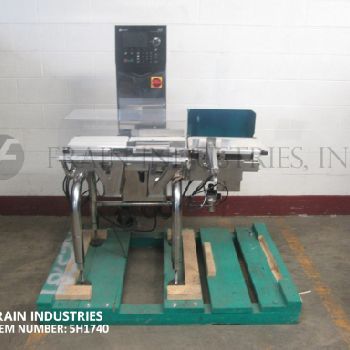 Ishida#DACS-G-15-23SSIS, checkweigher belt