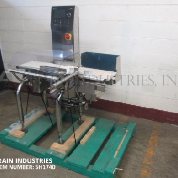 Ishida#DACS-G-15-23SSIS, checkweigher belt