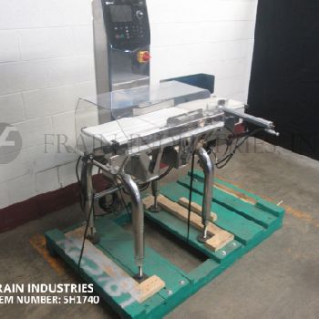 Ishida#DACS-G-15-23SSIS, checkweigher belt