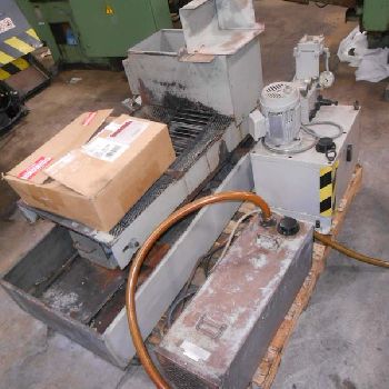 8" x 20Shigiya#GU20B-50A, pick, plunge, OTWD, 16 x 5 x 2 wheel, 2240 RPM, 1995