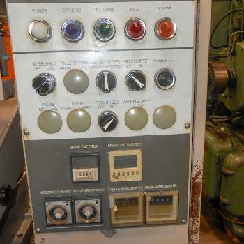 8" x 20Shigiya#GU20B-50A, pick, plunge, OTWD, 16 x 5 x 2 wheel, 2240 RPM, 1995