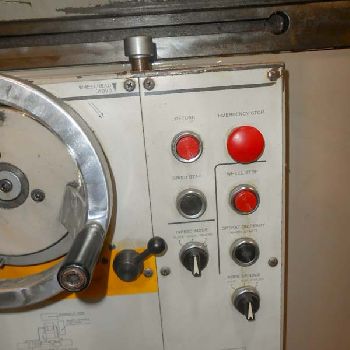 8" x 20Shigiya#GU20B-50A, pick, plunge, OTWD, 16 x 5 x 2 wheel, 2240 RPM, 1995