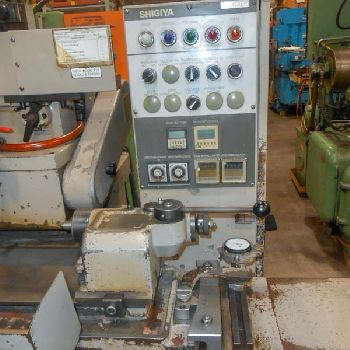 8" x 20Shigiya#GU20B-50A, pick, plunge, OTWD, 16 x 5 x 2 wheel, 2240 RPM, 1995