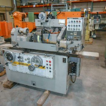 8" x 20Shigiya#GU20B-50A, pick, plunge, OTWD, 16 x 5 x 2 wheel, 2240 RPM, 1995