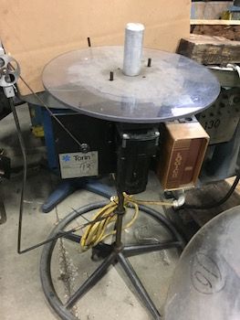 Torrington#W59B, payoff reel, 100 lb. maximum , 6" -26 OD coil diameter, 300 FPM