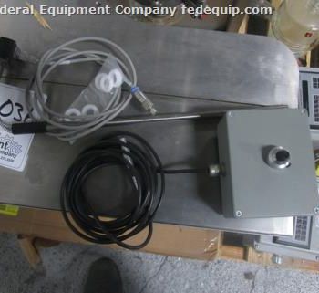 500/250 MLHELUK Auto.Borosllicate glass jacketed 4" diameter x 5 straight side,dish top/bottom,hemi-bottom,agit.dr,2004,#50036