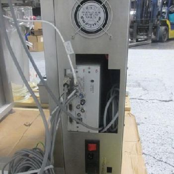 500/250 MLHELUK Auto.Borosllicate glass jacketed 4" diameter x 5 straight side,dish top/bottom,hemi-bottom,agit.dr,2004,#50036