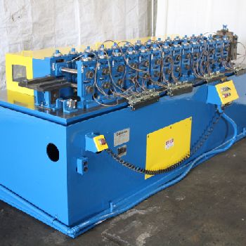 14 Stand,Dahlstrom#350-14OB, rollformer,1.5" arbor,8 roll space,50-200 FPM,#66616