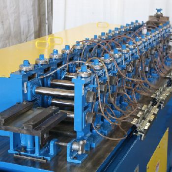 14 Stand,Dahlstrom#350-14OB, rollformer,1.5" arbor,8 roll space,50-200 FPM,#66616