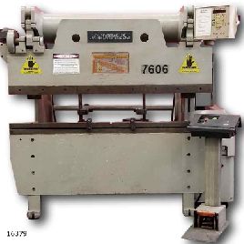 Accurpress # 7606, prensa de freno hidráulico CNC, 1996