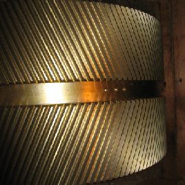 BKBSG18 turbine reduction gear, Terry HCP18 turbine bull gear, ABS stamp, new or rebuilt condition