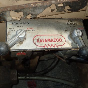 8" x 12Kalamazoo#AH9AWV, semi-automatic horizontal bans saw,9 rounds,2 HP,#71625