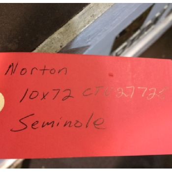 10" x 72Norton#CTUplain cylindrical grinder,24 x 8 x12 grind.wheel cap,manual tailstock