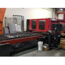 Amada n ° FO3015NT, 4 000 watts, 122,8 "x, 61 Y, 11,8 z, 31 000 h, Fanuc NT, 2004, n ° 9275