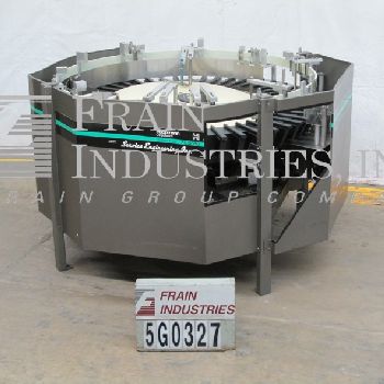 Hoppmann#FS50RD, 50" diameter, scallop style, rigid disk, centrifugal feeder