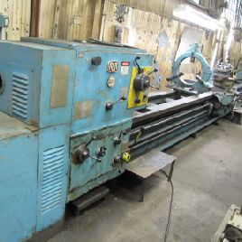 37 "x 314 WMW Niles # DLZ800III, mandrin à 3 mâchoires 25, 3.78 trous, 710 tr / min, in / mm, 40 CV, 1972