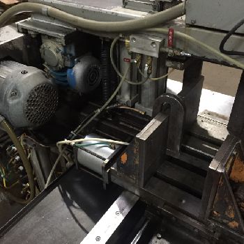 12.75" x 12.75HEM#H90A-B/F, automatic horizontal band saw,3 HP,12’10 x 1 blade