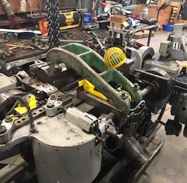 Baird#28Multi-Slide, 8" max length, 1-1/2 max width, 1/16 max thickness, 60-240 SPM, 2 HP variable speed