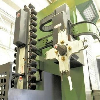 ParpasOMV #ELECTRA, 5-Axis High Dynamic CNC traveling column,50 ATC,157.4" X,82.6 Y,55.1 Z,15k RPM,Haidenhain 530i,2016,#7487