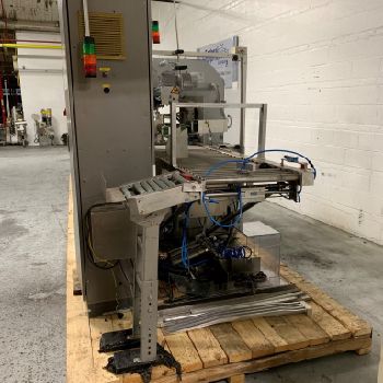 Pester#PEWO-FOLD-UVP2, case packer, 20 cases/minute, serial# 3379, 1997, #2706-34