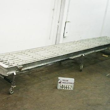 40" wide x 25.5’ long,Kamflex#731, Stainless Steel mesh conveyor, 100 FPM, 1/2 HP motor, #5D6662