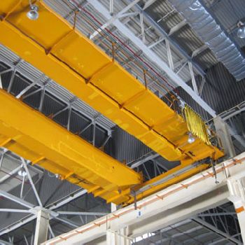 30 Ton,Kone, 94’8-1/2" Span, 60’ lift, class D, radio, VFD All, 1997, #1714