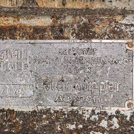 AMKMixtruder #VI-U450, double arm mixer,120 gallon,C/S,motor drive,S/N 12025,#3408-1