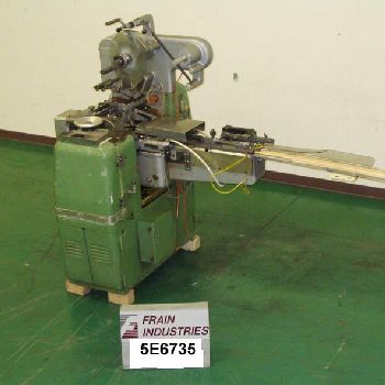 Rose#OH, fully automatic, high speed, forming / cutting / wrapping machine for double point end fold, 400-1000 ppm