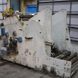 10000 lb.Rowe#C50HD-C8000, 50" OD,3-1/2 rolls,5 HP,electric clutch,#53487