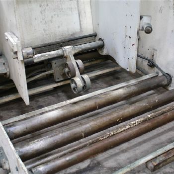 10000 lb.Rowe#C50HD-C8000, 50" OD,3-1/2 rolls,5 HP,electric clutch,#53487