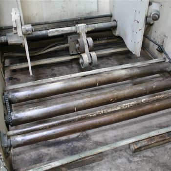 10000 lb.Rowe#C50HD-C8000, 50" OD,3-1/2 rolls,5 HP,electric clutch,#53487