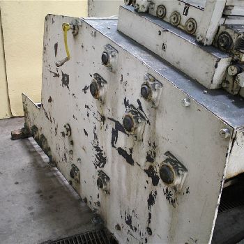 10000 lb.Rowe#C50HD-C8000, 50" OD,3-1/2 rolls,5 HP,electric clutch,#53487