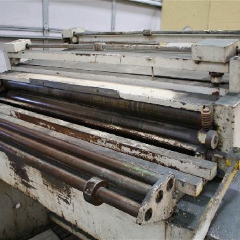 10000 lb.Rowe#C50HD-C8000, 50" OD,3-1/2 rolls,5 HP,electric clutch,#53487