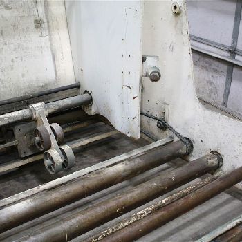 10000 lb.Rowe#C50HD-C8000, 50" OD,3-1/2 rolls,5 HP,electric clutch,#53487