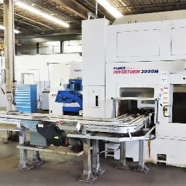 Doosan Puma Inverturn #3000M, 15.7" swing,7.9 turn length,Fanuc 18i-TD,#30340