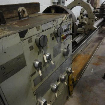 25" /35 x 157Hercules#SPM-630X4000, gap bed engine lathe,1250 RPM,loaded,DRO,1997