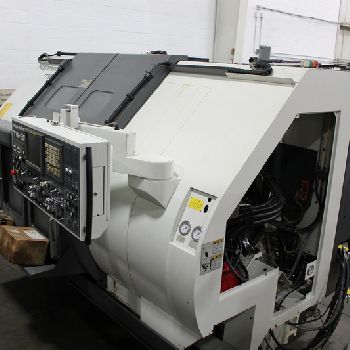 NakamuraTome #TW-20MMY, multi-Axis,twin turret,8" chuck,5000 RPM,Fanuc CNC,2003