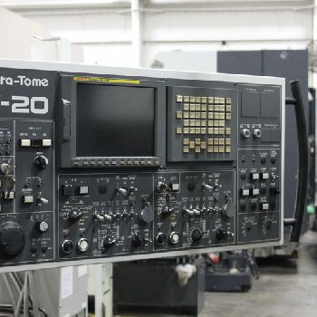 NakamuraTome #TW-20MMY, multi-Axis,twin turret,8" chuck,5000 RPM,Fanuc CNC,2003
