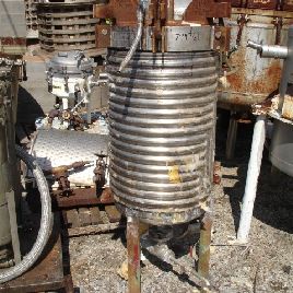 28 sq.ft.Niagara#18-16-D, pressure leaf filter, Stainless Steel, 3.88 cu.ft., 75 psi, (16) 18" diameter deep plates, #29761