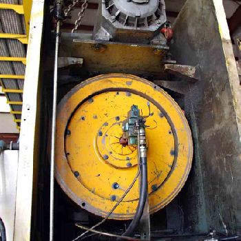 165 Ton,Aida#NC1-15(1), mechanical press, 5.11" stroke, 1985, #3476C