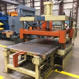75 Ton,Advanced MachineDesign, 12" str, 27 DL, 60 x 60 bed, hydraulic shuttle table,#27602