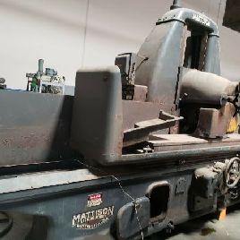 16 "x 96Mattison, amoladora de superficie automática, mandril electromagnético