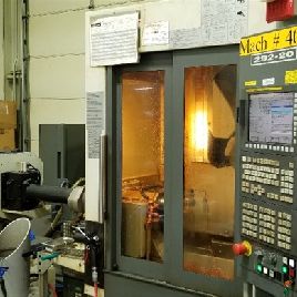 Chiron#FZ-08KSM, 40 ATC,17.71" X10.6 Y,14.1 Z,8000 RPM,Fanuc 31iA5,#40 tpr,2009