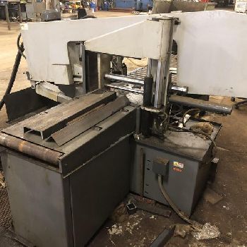 13" x 18Hyd-Mech#S20P-SERIES-III, horiz saw,45-330 SFM,6 gal. clnt tank,’15,#10729