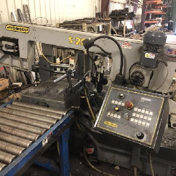 13" x 18Hyd-Mech#S20P-SERIES-III, horiz saw,45-330 SFM,6 gal. clnt tank,’15,#10729