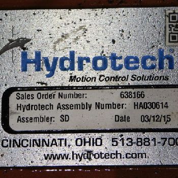 15 HPHydrotech, hydraulic power unit with Hydac radiator, new