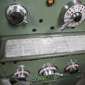 18" /24 x 80Mighty Turn#ML-1880GL, geared head, in/mm, #5MT, 4-jaw, taper, #A4540