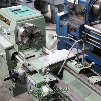 18" /24 x 80Mighty Turn#ML-1880GL, geared head, in/mm, #5MT, 4-jaw, taper, #A4540