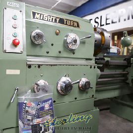 18" /24 x 80Mighty Turn#ML-1880GL, geared head, in/mm, #5MT, 4-jaw, taper, #A4540